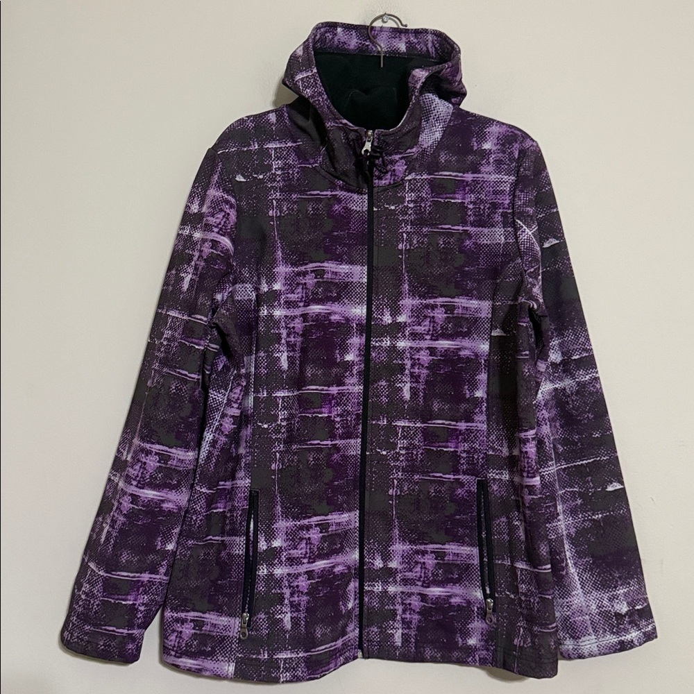XERSION Performance softshell jacket Womens Purpl… - image 8